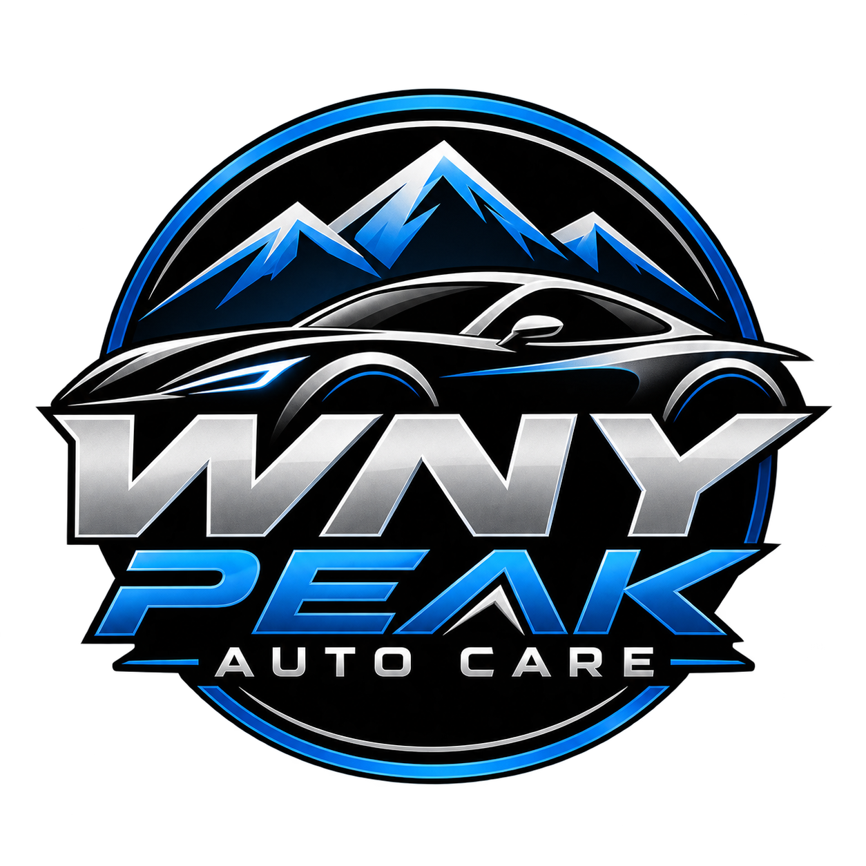 WNY Peak Auto Care logo